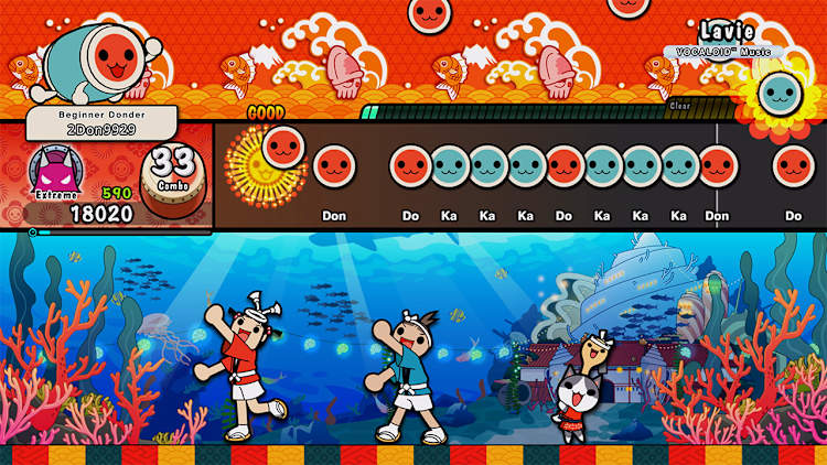 Taiko no Tatsujin: Rhythm Festival - KAGAMINE RIN, KAGAMINE LEN