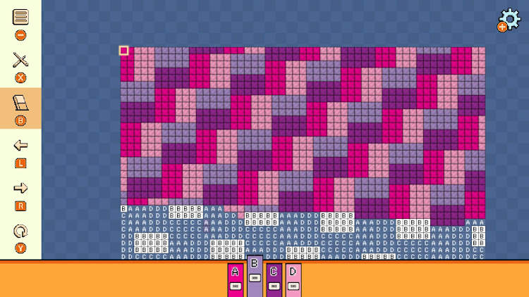Pixel Cross Stitch Color by Number: Simple Patterns 2 for Nintendo