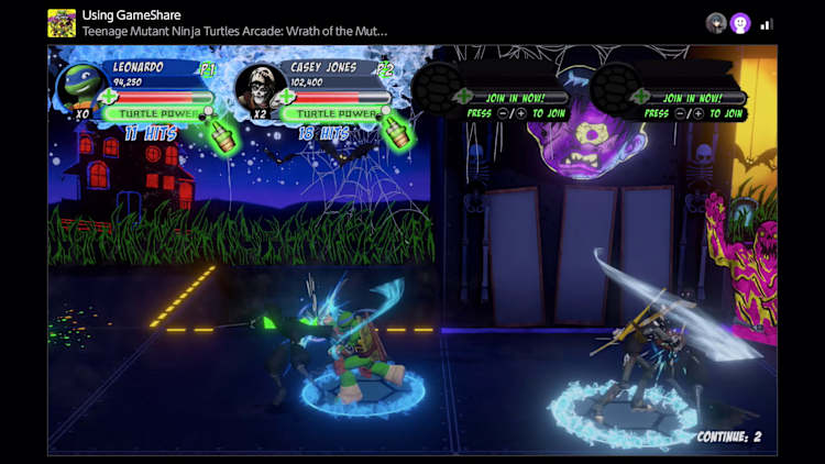Teenage Mutant Ninja Turtles Arcade: Wrath of The Mutants - Ninja