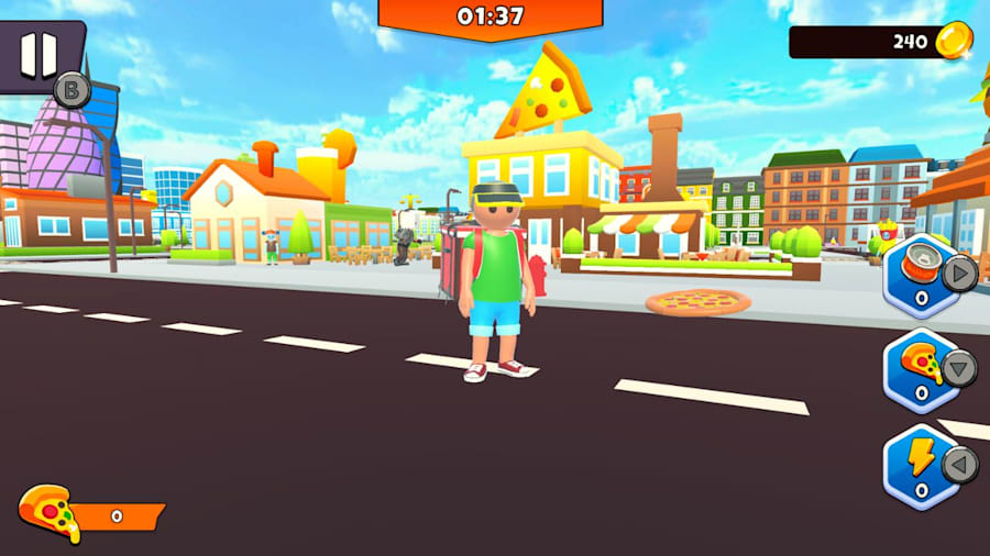 The Cheese Chase: Pizza Madness NSP, XCI ROM