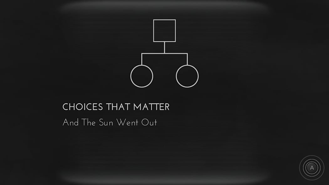 Choices That Matter: And The Sun Went Out Screenshot 1