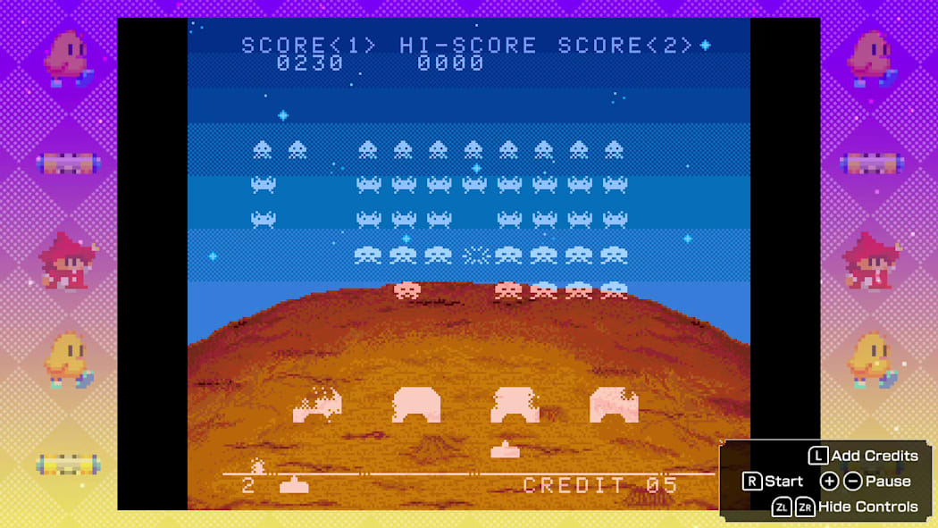 SPACE INVADERS INVINCIBLE COLLECTION Screenshot 1
