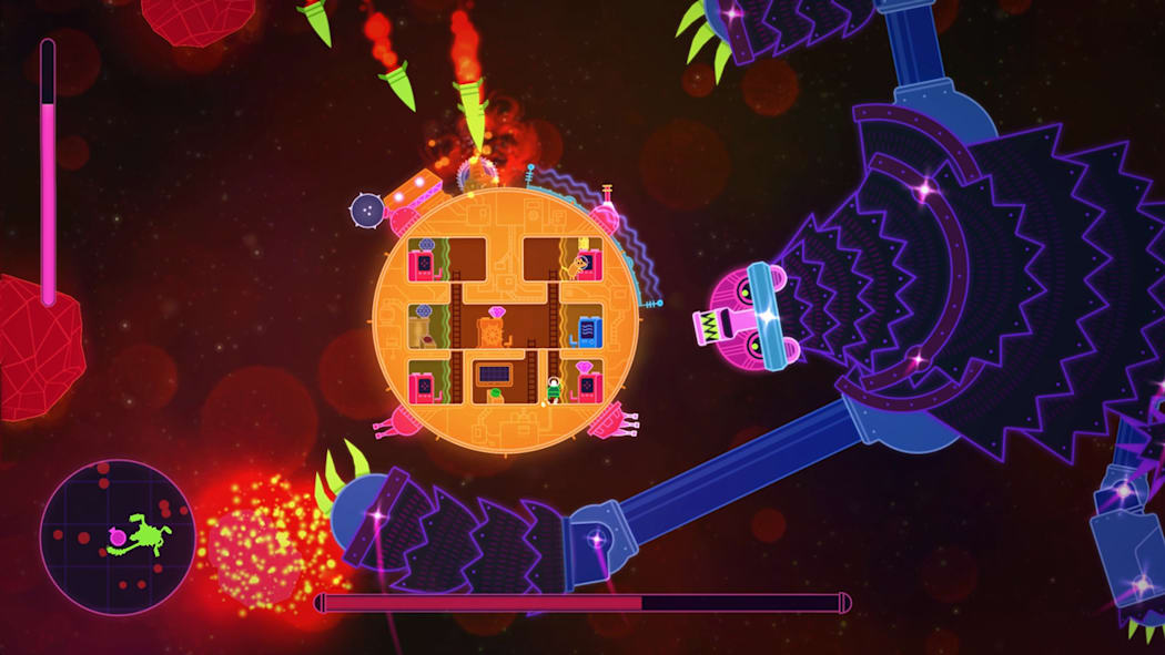 Lovers in a Dangerous Spacetime 5