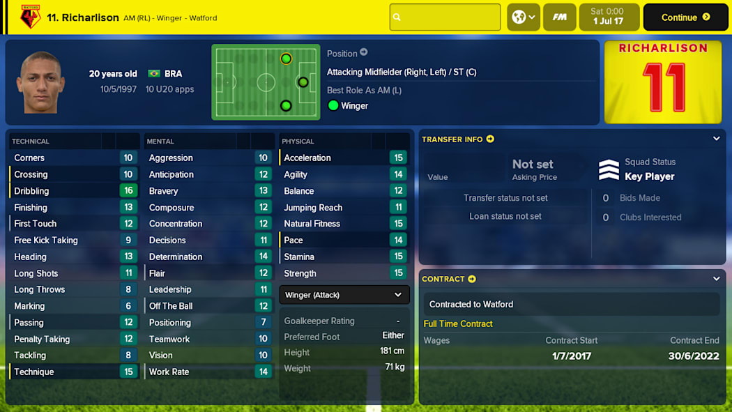 Football Manager Touch 2018 3