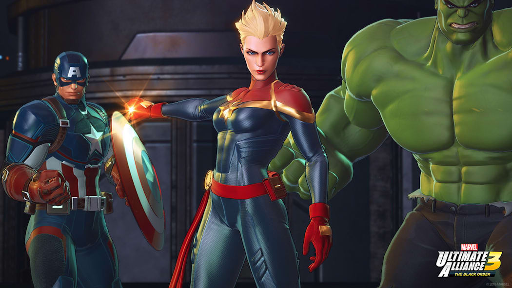MARVEL ULTIMATE ALLIANCE 3: The Black Order NSP, XCI ROM