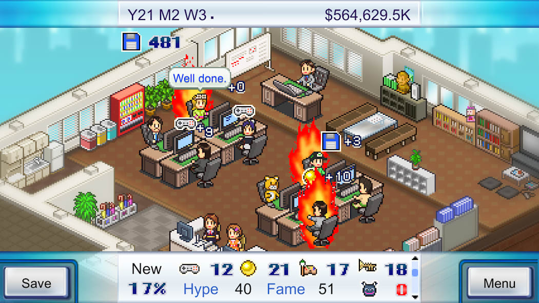 Game Dev Story by Kairosoft: Build Your Dream Game Studio 051843979b1058fa37e9f5a108dc3f8deda51c1f62104cb25e26bf33212f52a9