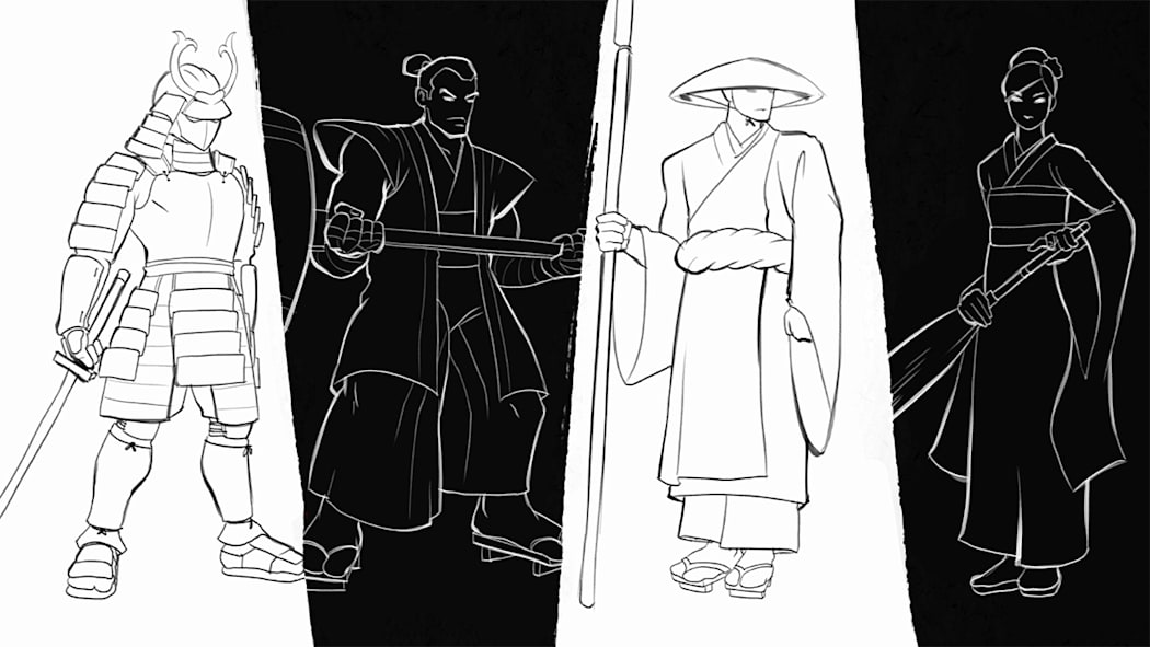 Black and White Bushido 7