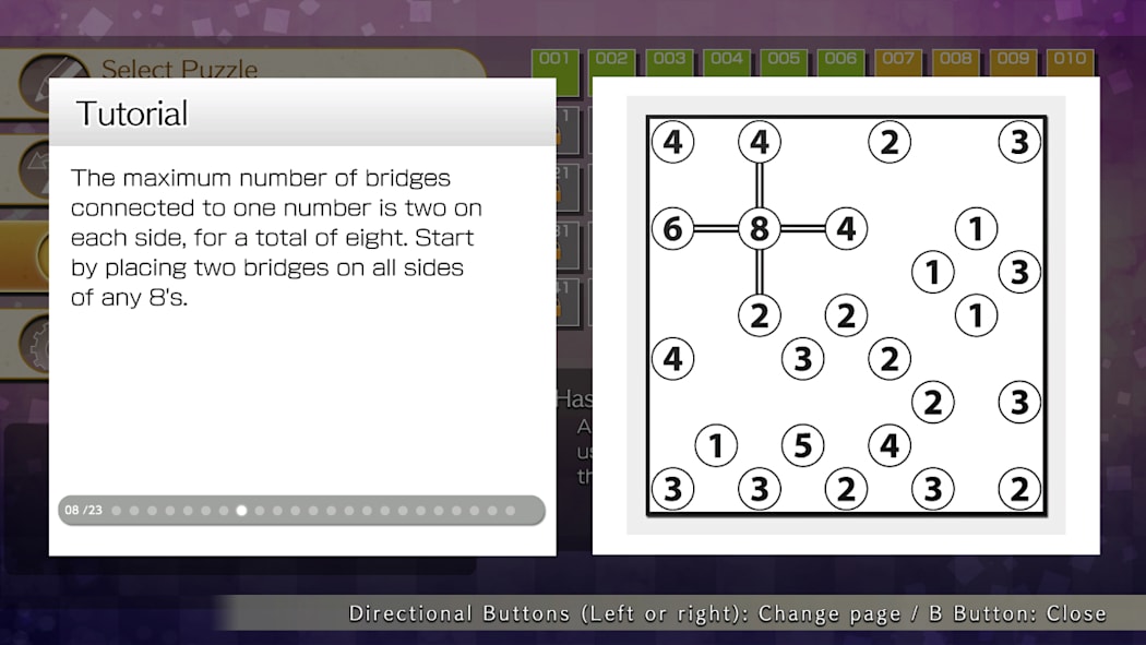 Puzzle by Nikoli S Hashiwokakero 7