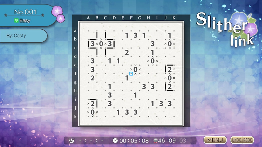 Puzzle by Nikoli S Slitherlink 3