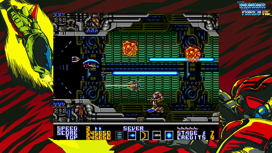 SEGA AGES Thunder Force AC 8