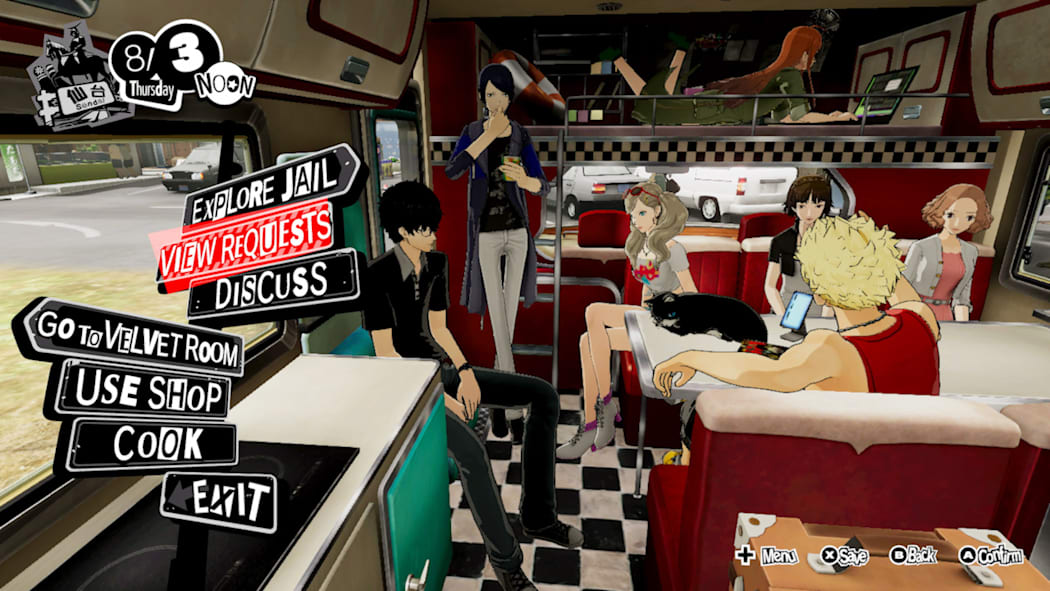 Persona 5 Strikers NSP, XCI ROM