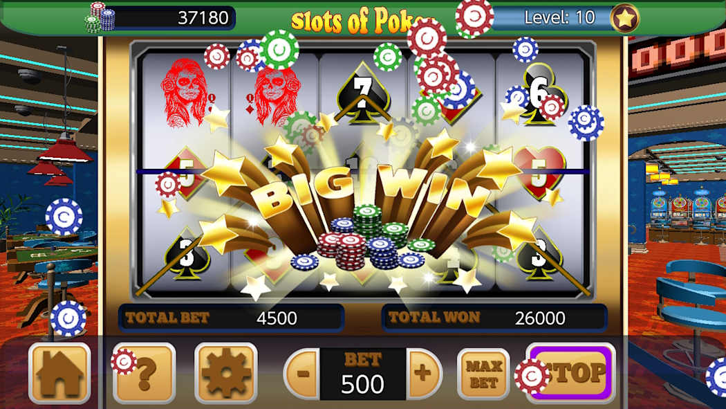 Slots of Poker at Aces Casino 3