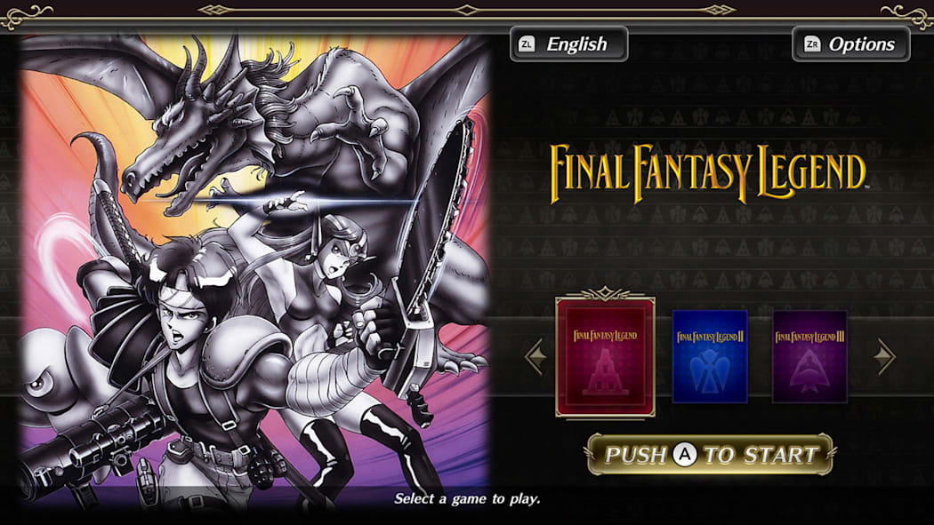 COLLECTION of SaGa FINAL FANTASY LEGEND NSP, XCI ROM