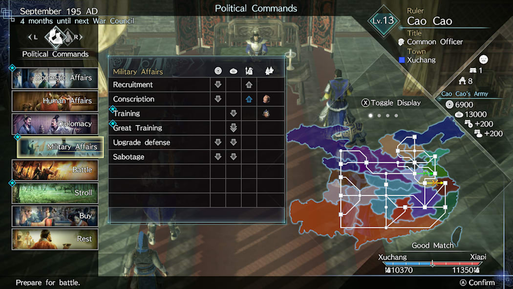 Dynasty Warriors 9 Empires NSP, XCI ROM