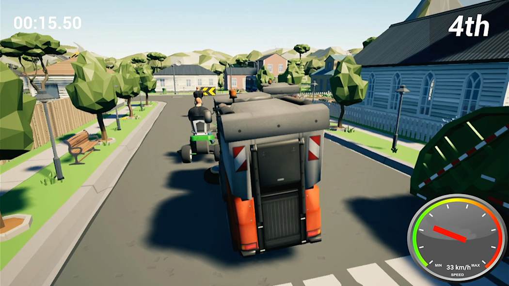 Lawnmower Game: Racing 8