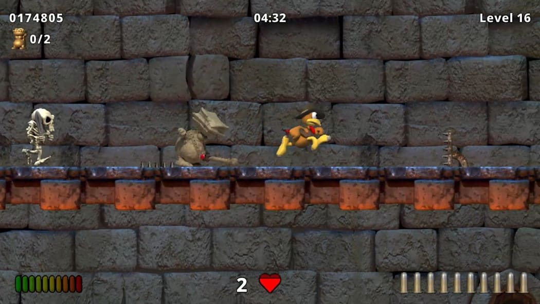 Moorhuhn Jump and Run 'Traps and Treasures' 5