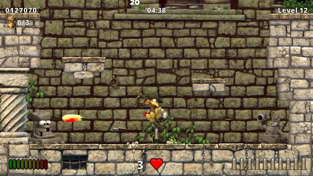 Moorhuhn Jump and Run 'Traps and Treasures' 4