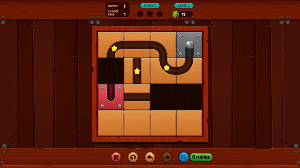 Let it roll slide puzzle 6