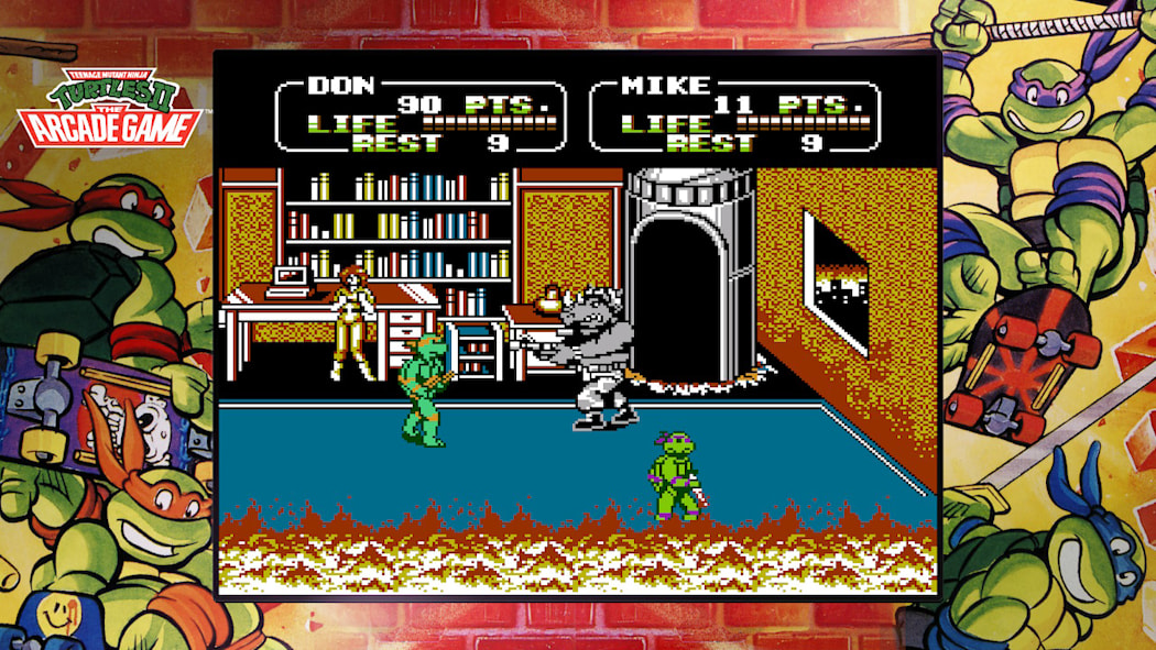 Teenage Mutant Ninja Turtles: The Cowabunga Collection Screenshot 1