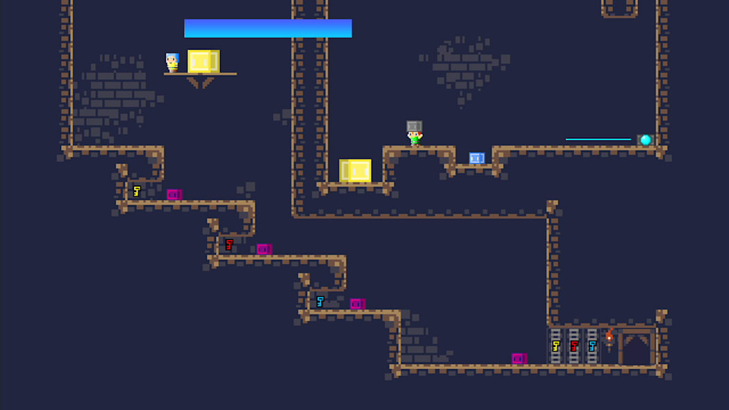 Pixel Game Maker Series BLOCK SLIME CAVE 8