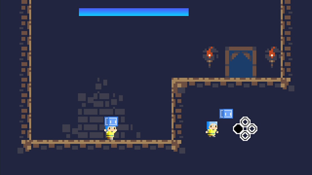 Pixel Game Maker Series BLOCK SLIME CAVE 3