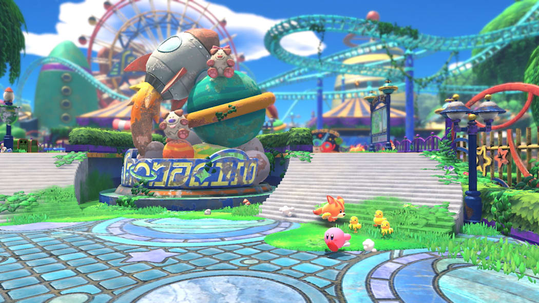 Kirby and the Forgotten Land Screenshot 1