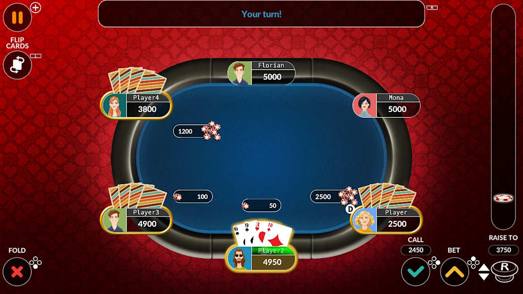 Poker - Texas & Omaha Hold'em 5