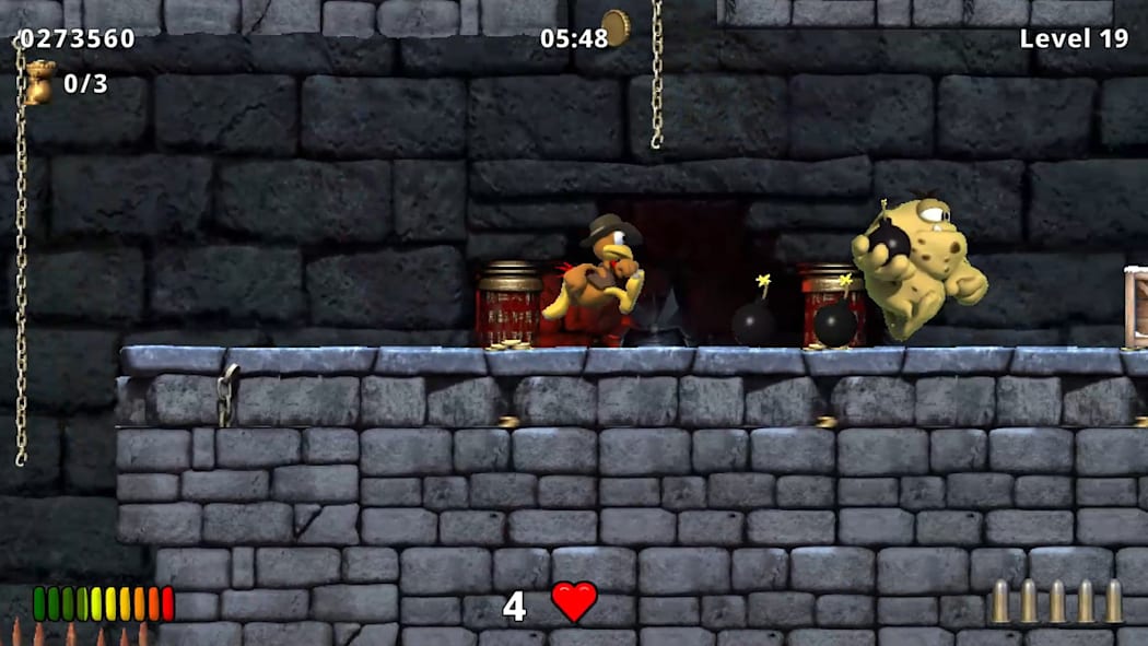 Moorhuhn Jump and Run 'Traps and Treasures 2' 8