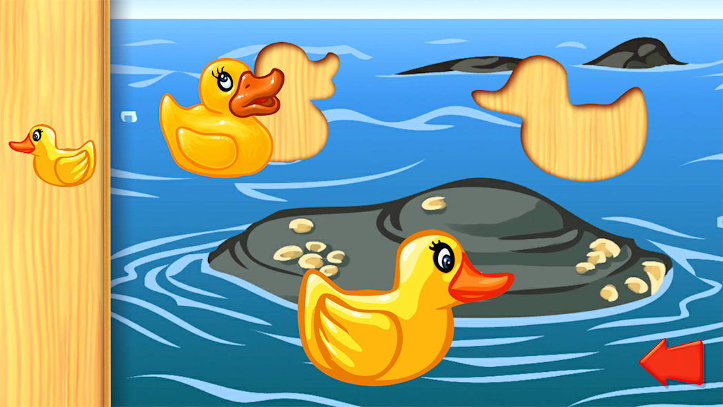 Ocean Animals Puzzle - Preschool Animal Learning Puzzles Game for Kids & Toddlers 5
