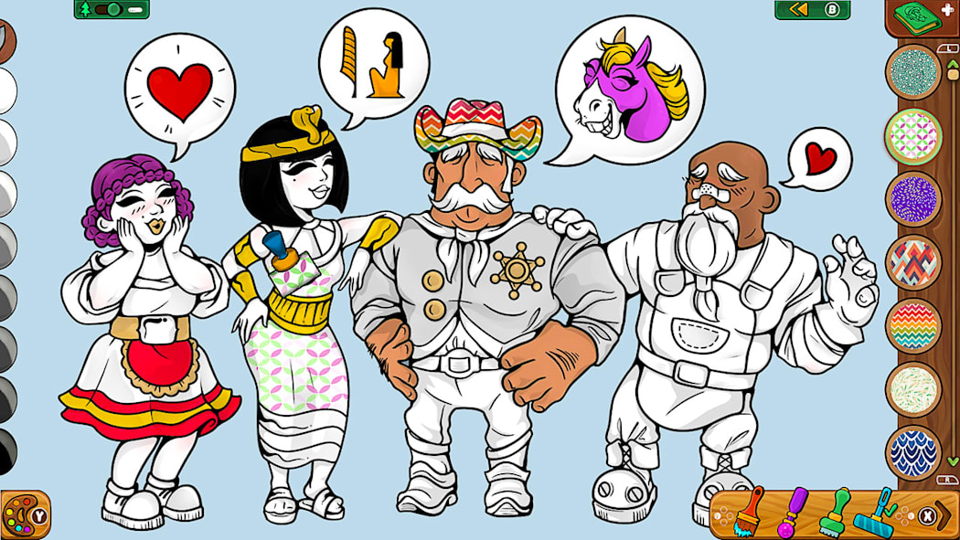 Coloring Pages: Lumberhill Tales 5