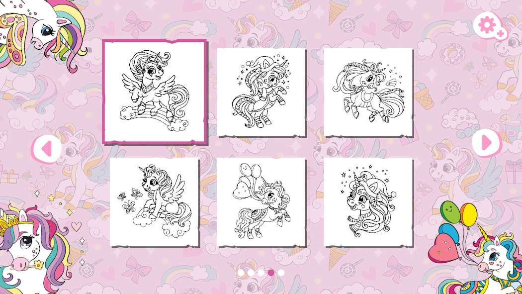 My Cute Unicorns - Coloring Book 4