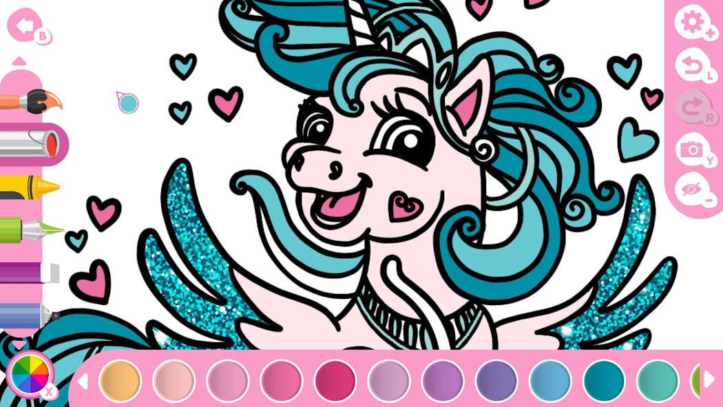 My Cute Unicorns - Coloring Book 8