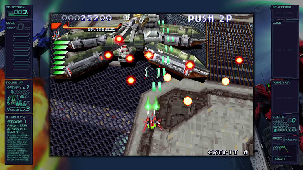 RayStorm X RayCrisis HD Collection Screenshot 1