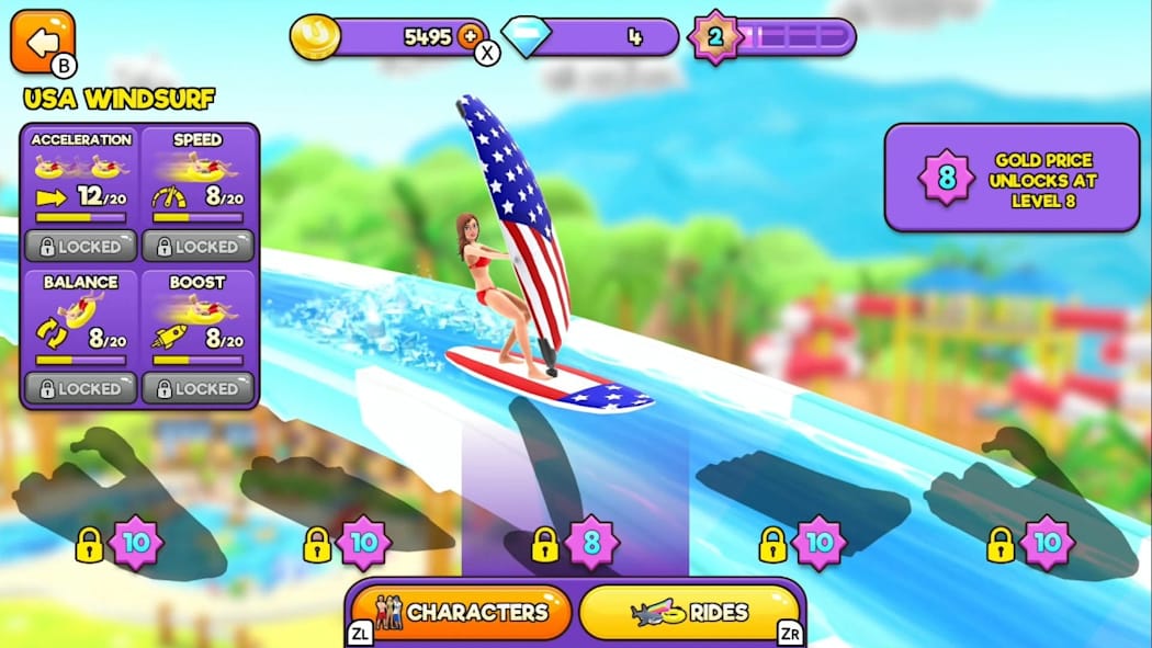 Uphill Rush Water Park Racing 4