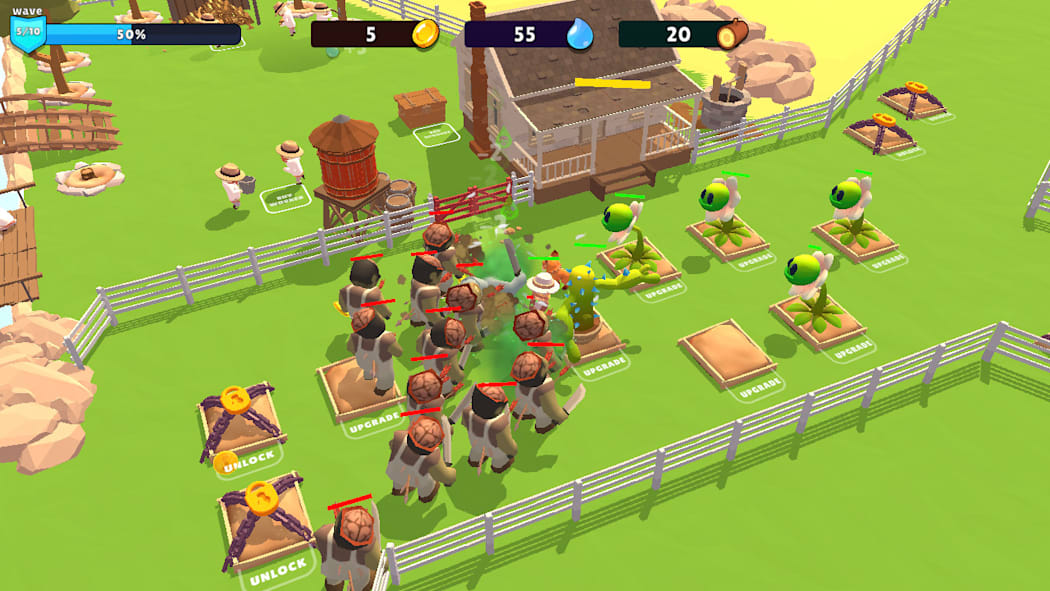 Zombie Garden vs Plants Defence -Battle Craft and Survival Simulator Game 4