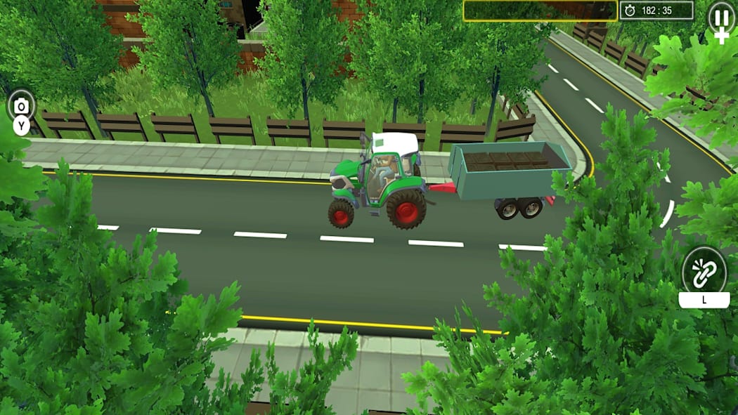 Farming Real Simulation Tractor, Combine Trucks Farmer Land Game 5