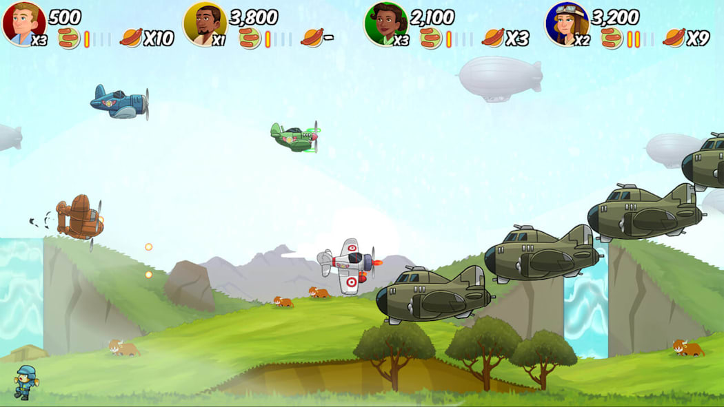 Dogfight: A Sausage Bomber Screenshot 3