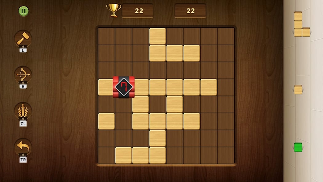 Wood Cube Block: Classic Casual Puzzle 3