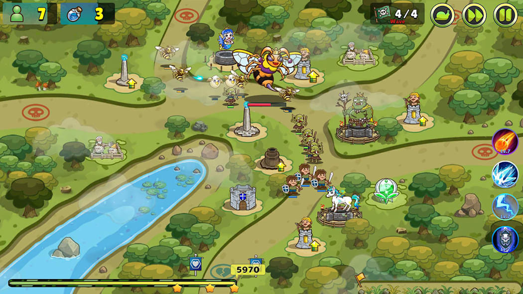 Luna & Monsters Tower Defense -The deprived magical kingdom- 2