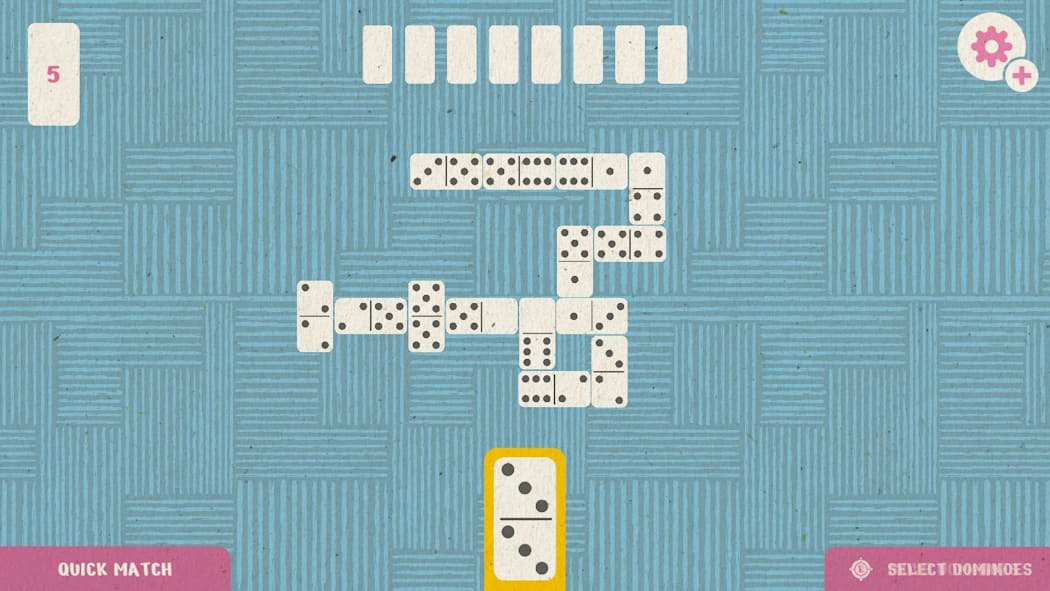 Paper Dominoes 4