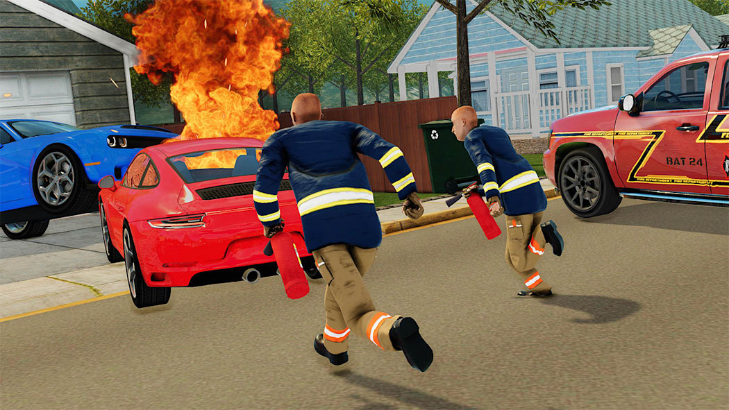 Rescue Team 911 Simulator - Ambulance,Police, Firefighter 5