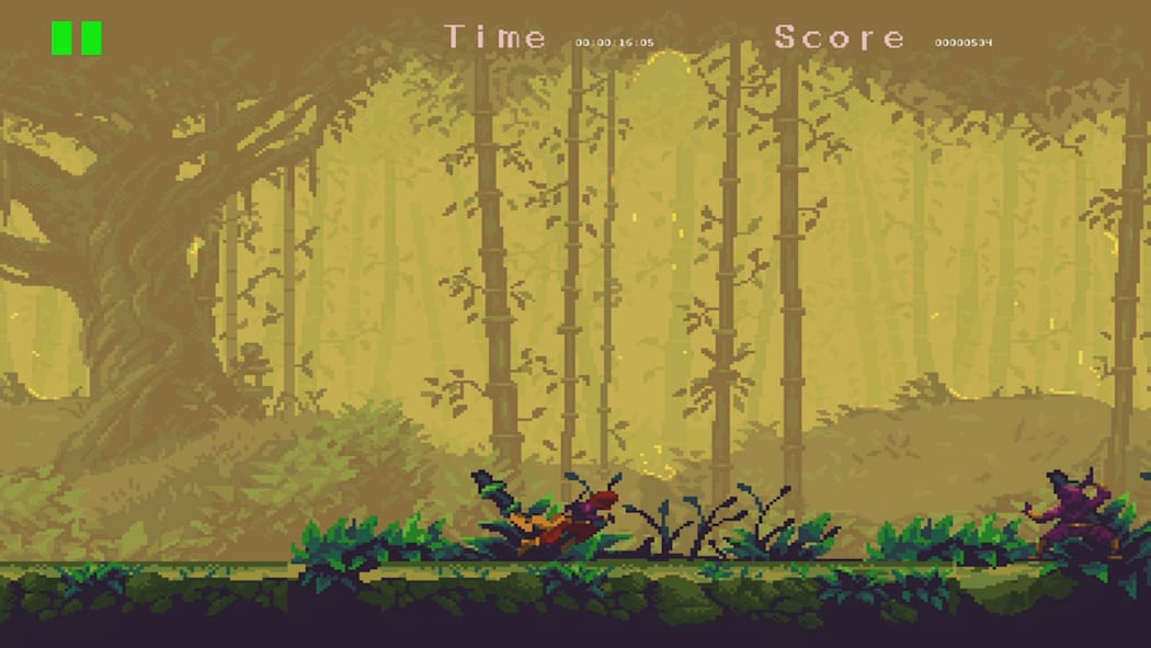 Pixel Game Maker Series Ninja Runner 2
