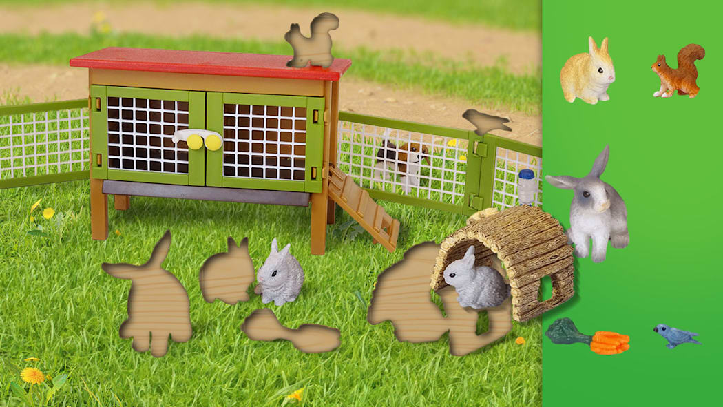 schleich® Puzzles FARM WORLD 4
