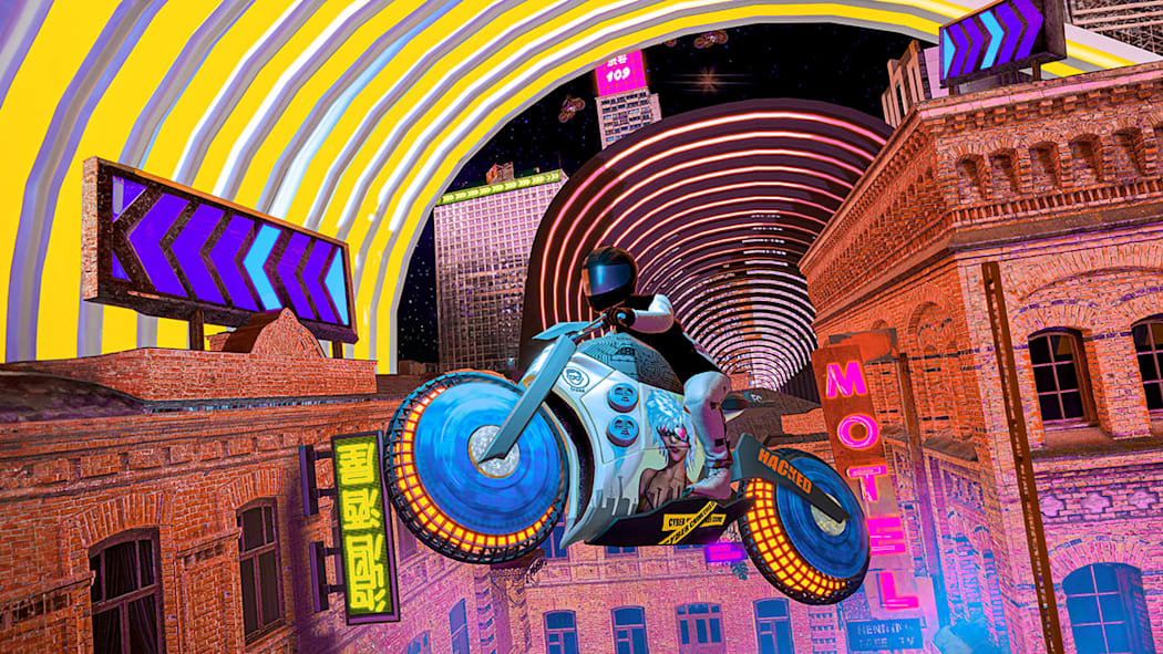 Moto Racer 2044 Game Simulator 7