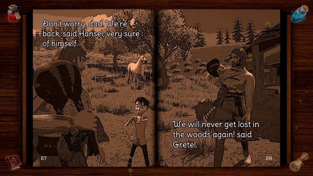 Hansel and Gretel: Interactive Book 7