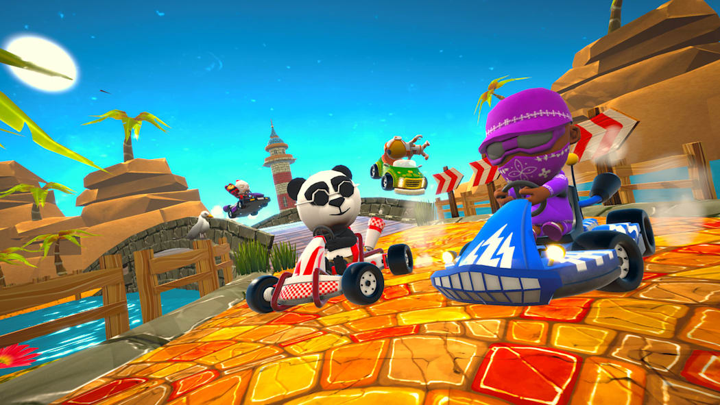 Turbo Dash Kart Racing 3