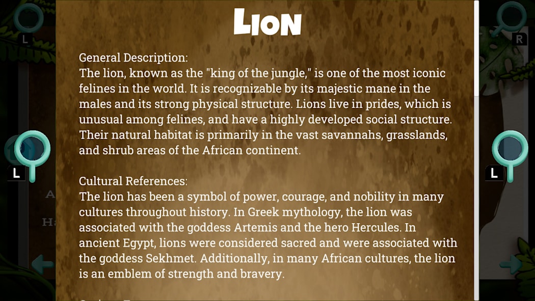 Animals - Habitats and Curiosities 6