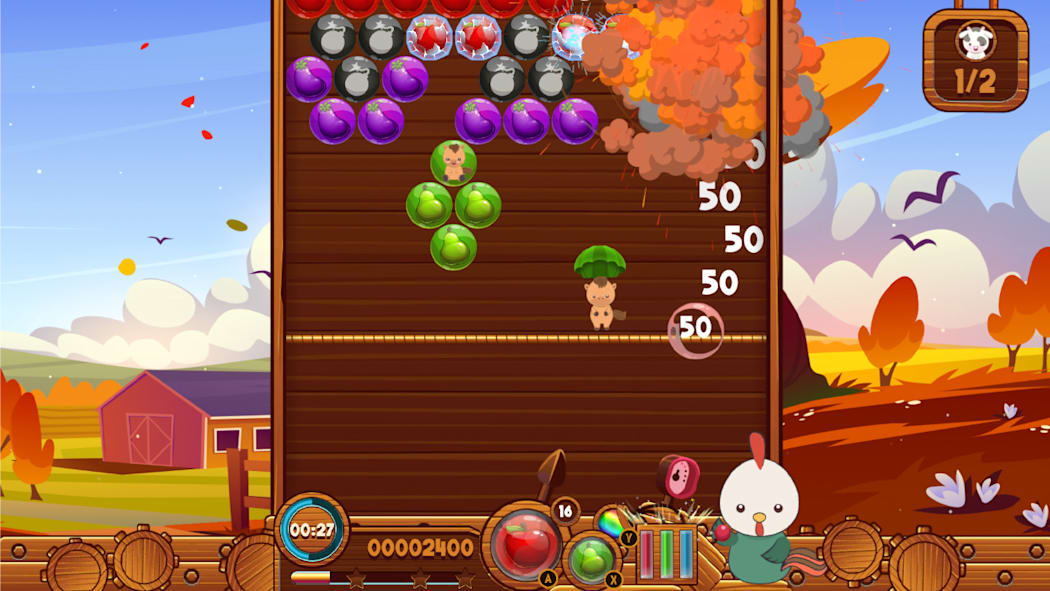 Bubble Shoot Farm 2