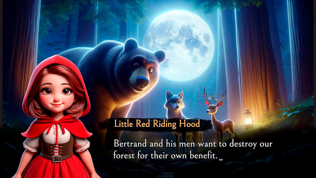 Little Red Riding Hood: Wonder Animals 4