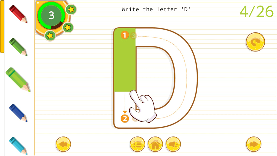 English Tracing Book 7